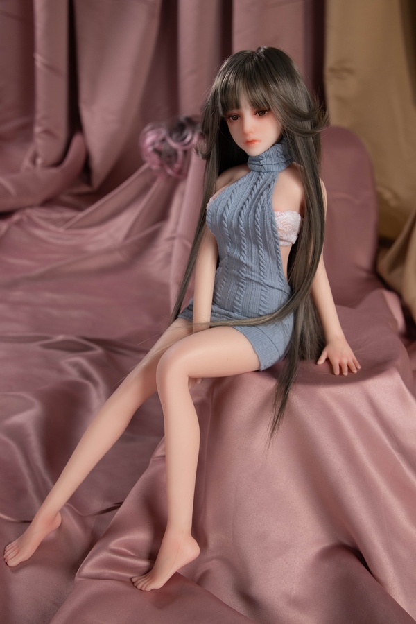 65cm C Cup Silicone Gray Eyes Medium Breasts Mini Sex Doll Gallery 6