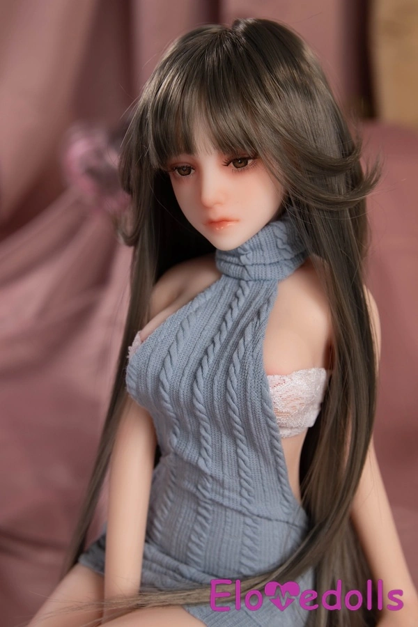 65cm C Cup Σιλικόνης Γκρι Μάτια Λεπτά Χείλη Μίνι Κούκλες Σεξ Συλλογή 7