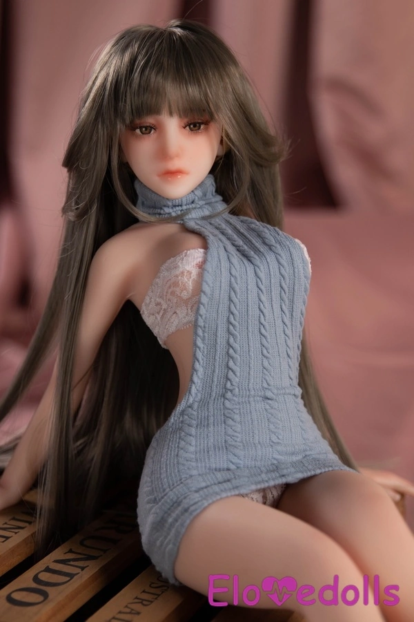 65cm C Cup Σιλικόνη Γκρι Μεσαίου Στήθους Λεπτά Χείλη Μίνι Κούκλα Σεξ Λεπτομέρειες Προβολή 2