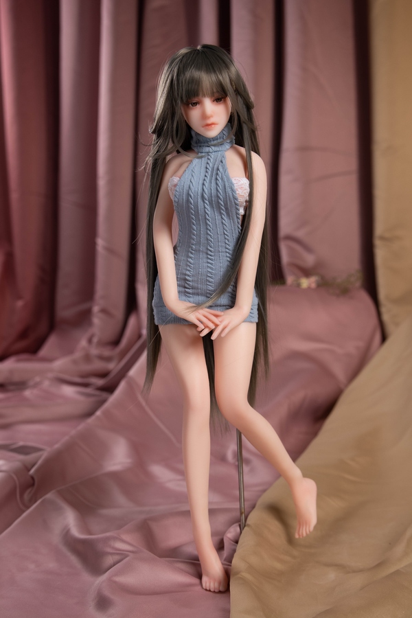 65cm C Cup Silicone Petite Gray Medium Breasts Mini Sex Doll Detail View 9