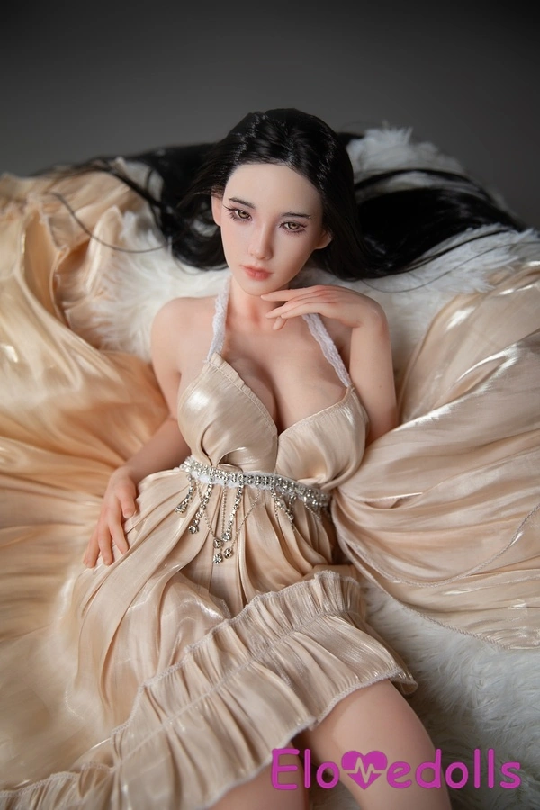 75cm C Cup Silicone Voluptuous Thin Lips Black American Sex Doll Gallery 6