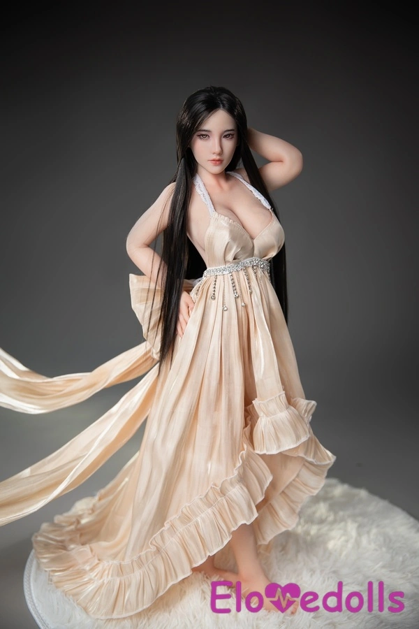 75cm C Cup Silicone Voluptuous Thin Lips Amber Eyes American Sex Doll Gallery 8