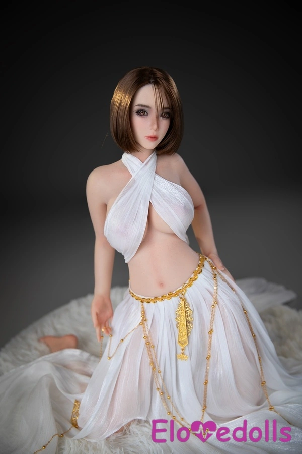 75cm C Cup Silicone Petite Breasts Thin Lips Brunette Lifelike Sex Doll Gallery 8