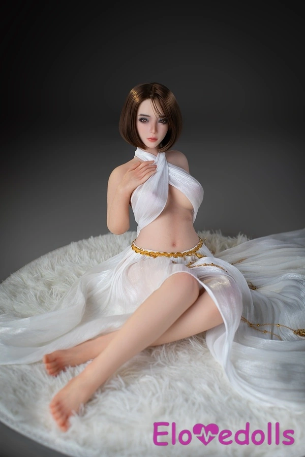 75cm C Cup Silicone Brunette Thin Lips Petite Breasts Lifelike Sex Doll Gallery 9