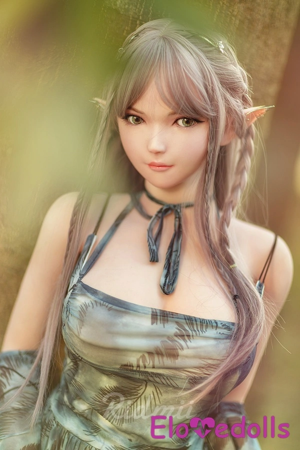 163cm G Cup TPE body&Silicone head Blue Eyes Small Breasts Thin Lips Lifelike Sex Doll Gallery 7