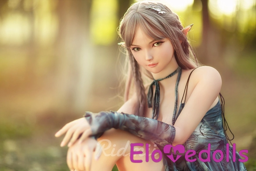 163cm G Cup TPE body&Silicone head Small Breasts Petite Blue Eyes Lifelike Sex Doll Detail View 9