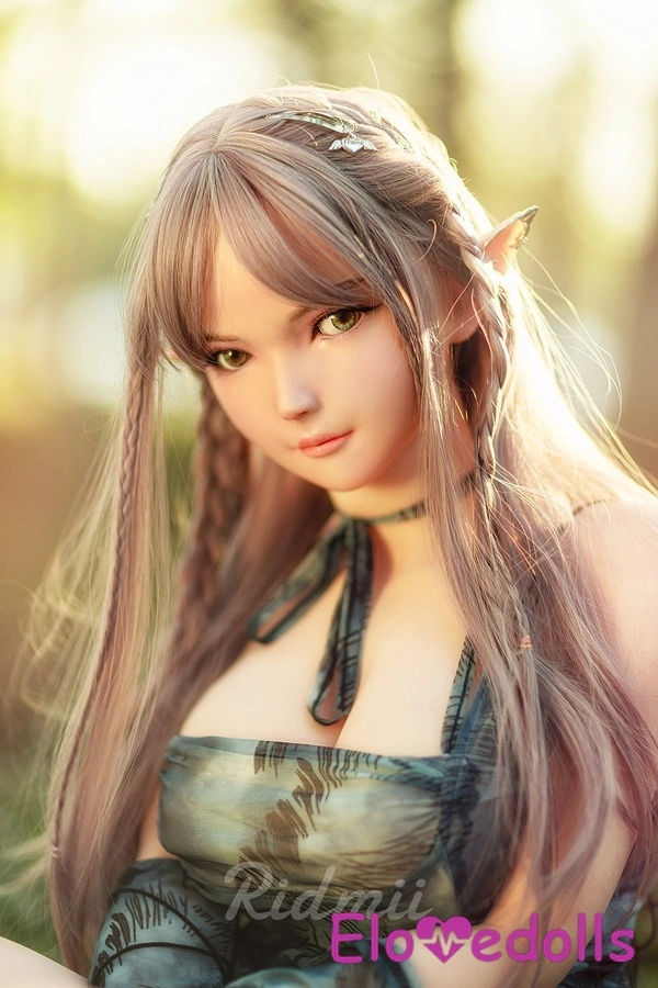 163cm G Cup TPE body&Silicone head Blue Eyes Small Breasts Thin Lips Lifelike Sex Doll Detail View 10