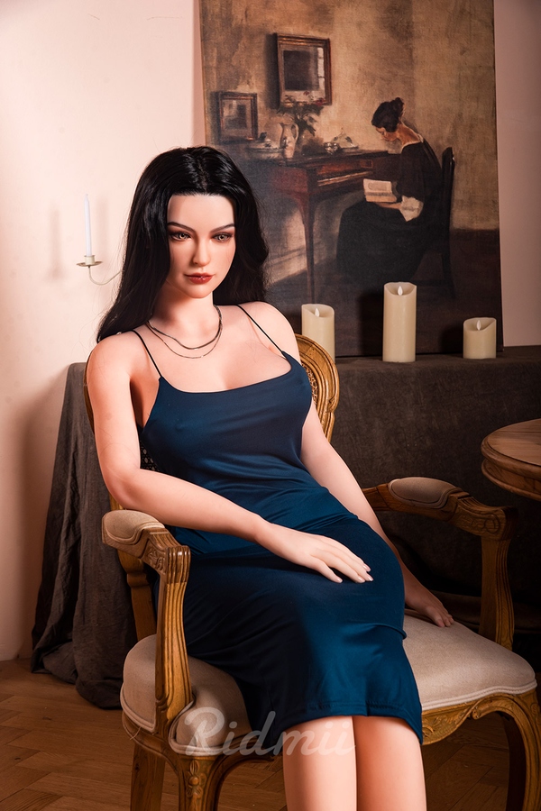 163cm G Cup TPE body&Silicone head Thin Lips Voluptuous Black American Sex Doll Gallery 9