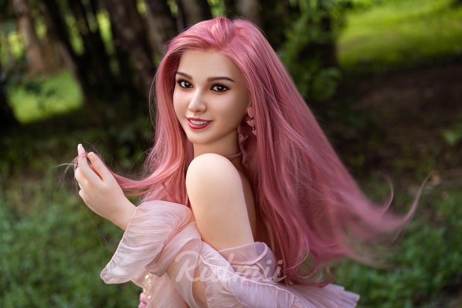 Petite Thin Lips Amber Eyes BBW Sex Doll Gallery 5
