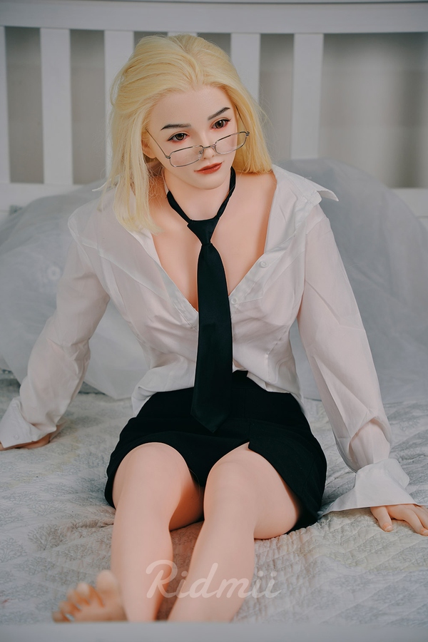 Gray Eyes Petite Breasts Blonde Realistic Sex Doll Product