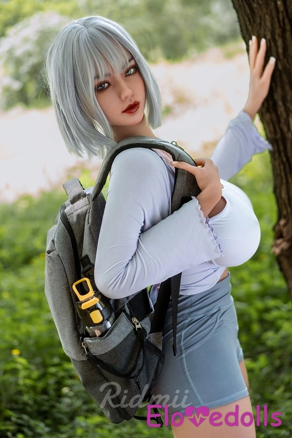उच्च श्रेणी की कामुक सफेद ग्रे आंखों वाली BBW सेक्स डॉल गैलरी 2