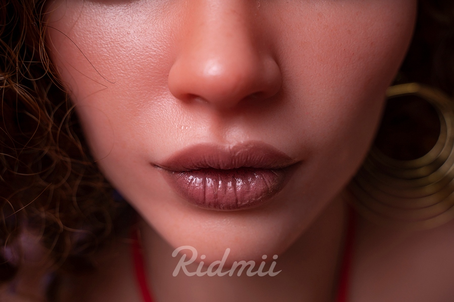 Voluptuous Red Amber Eyes Big Booty Sex Doll Detail View 28