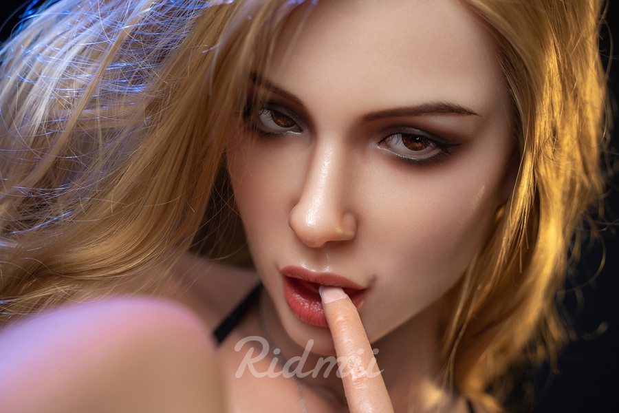 Gray Eyes Thin Lips Brunette Sex Doll Detail View 18