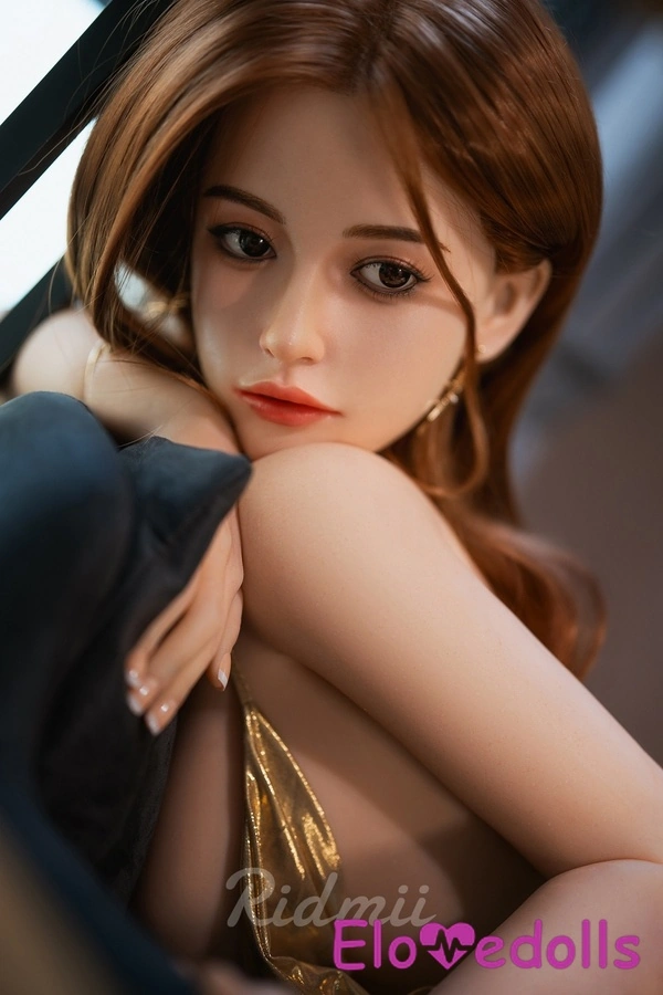 Κεφαλή σιλικόνης G Cup 164cm & σώμα TPE με αισθησιακά κεχριμπαρένια μάτια και λεπτά χείλη, λεπτομέρειες για κούκλα σεξ, προβολή 9