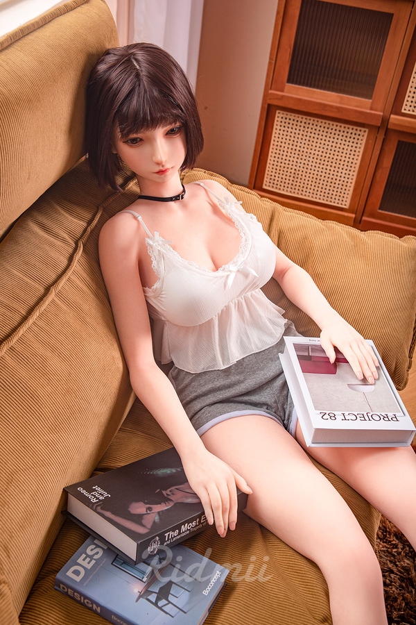 163cm G Cup Silicone Head & TPE Body Petite Breasts Thin Lips Asian Sex Doll Detail View 2