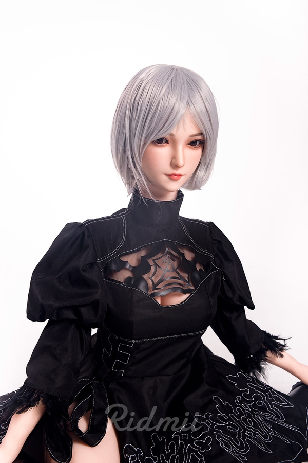 163cm G Cup Silicone Head & TPE Body Petite Glossy Lips Medium Breasts Lifelike Sex Doll Detail View 18