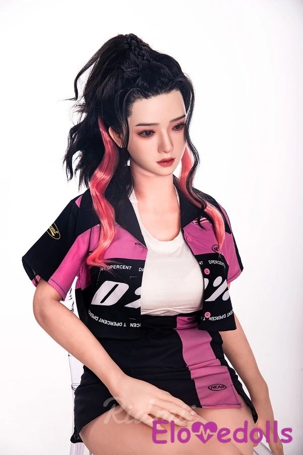 163cm G Cup Σιλικόνη Κεφαλή & Σώμα TPE Μεσαίο Στήθος Αθλητικά Γκρίζα Μάτια Ρεαλιστική Κούκλα Σεξ Προϊόν