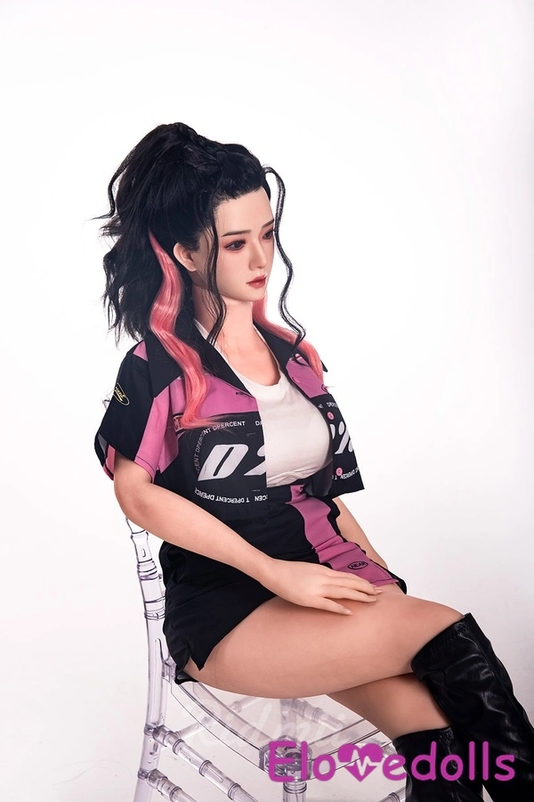 Búp bê tình dục chân thực, đầu silicon cúp G 163cm & thân TPE, ngực vừa, màu hồng thể thao, bộ sưu tập 2