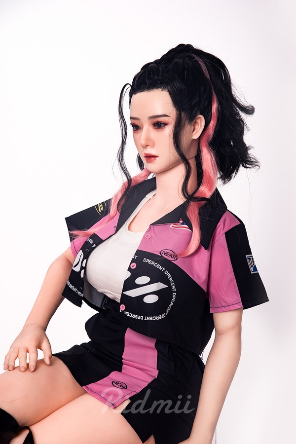 163cm G Cup Silicone Head & TPE Body Athletic Pink Medium Breasts Realistic Sex Doll Gallery 7