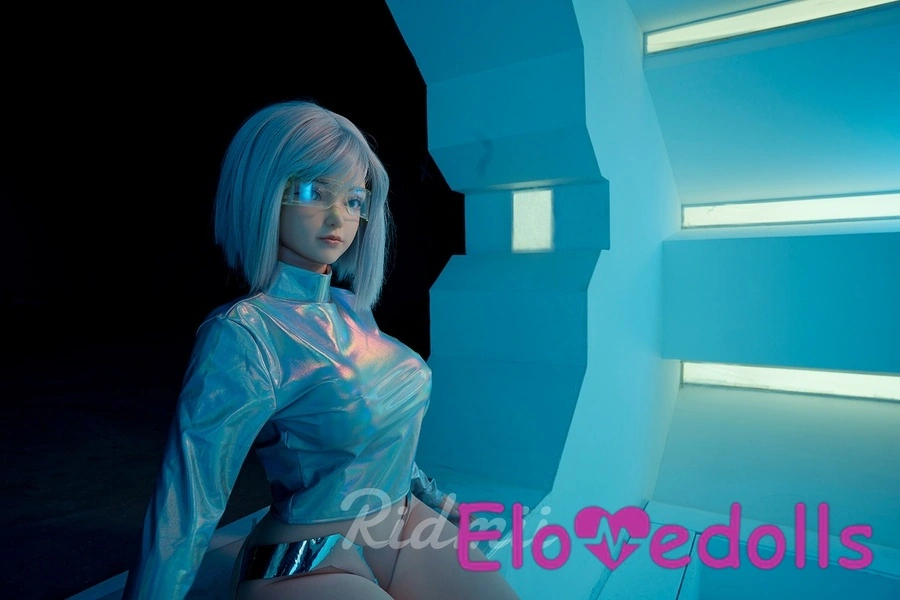 163 cm G-kupa silikonhuvud och TPE-kropp vita medelstora bröst tunna läppar robotsexdockor detaljvy 2