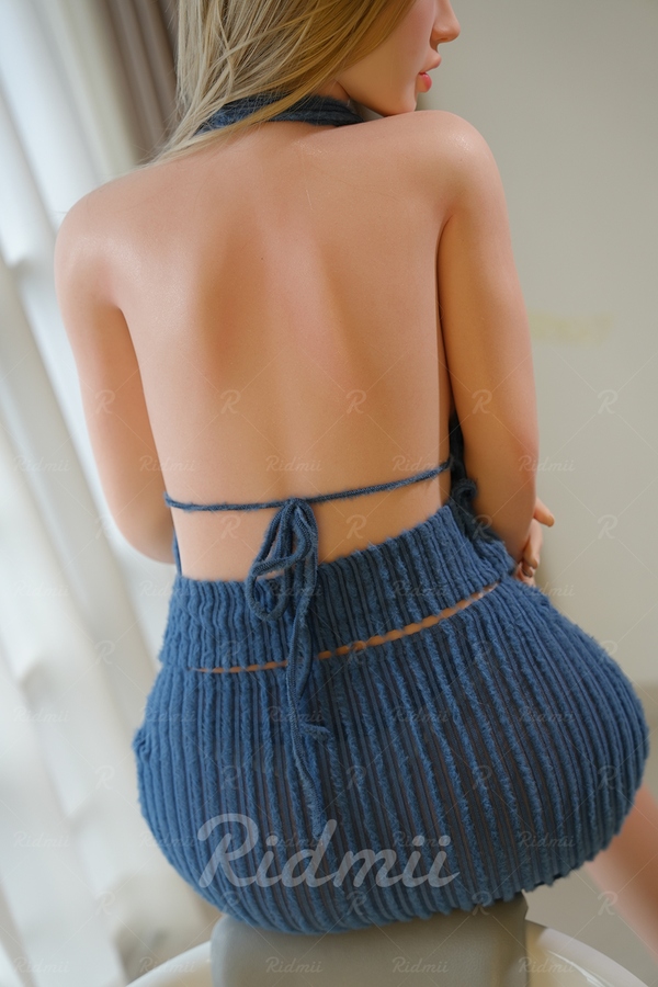 166cm C Cup TPE Blue Eyes Blonde Voluptuous European Sex Doll Gallery 8