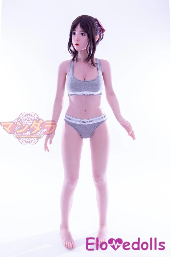 148cm D Cup Σιλικόνη Μπλε Μάτια Γυαλιστερά Χείλη Μικρό Στήθος Εφηβική Κούκλα Σεξ Συλλογή 4