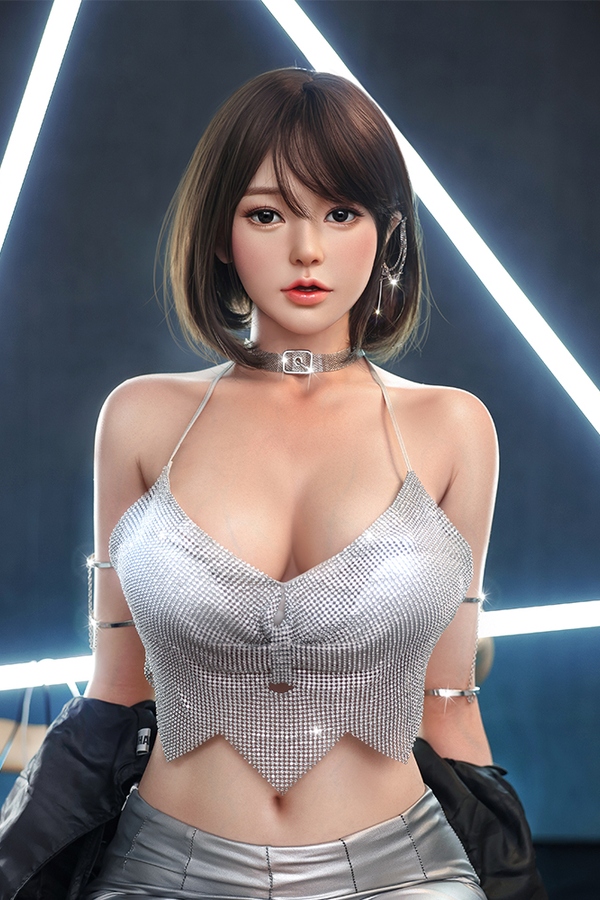 168cm E Cup Silicone Voluptuous Full Lips Gray Eyes Celebrity Sex Dolls Gallery 2