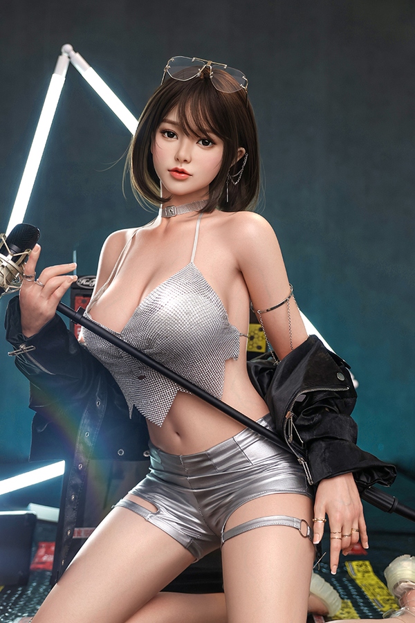 168cm E Cup Silicone Gray Petite Breasts Full Lips Celebrity Sex Dolls Gallery 3
