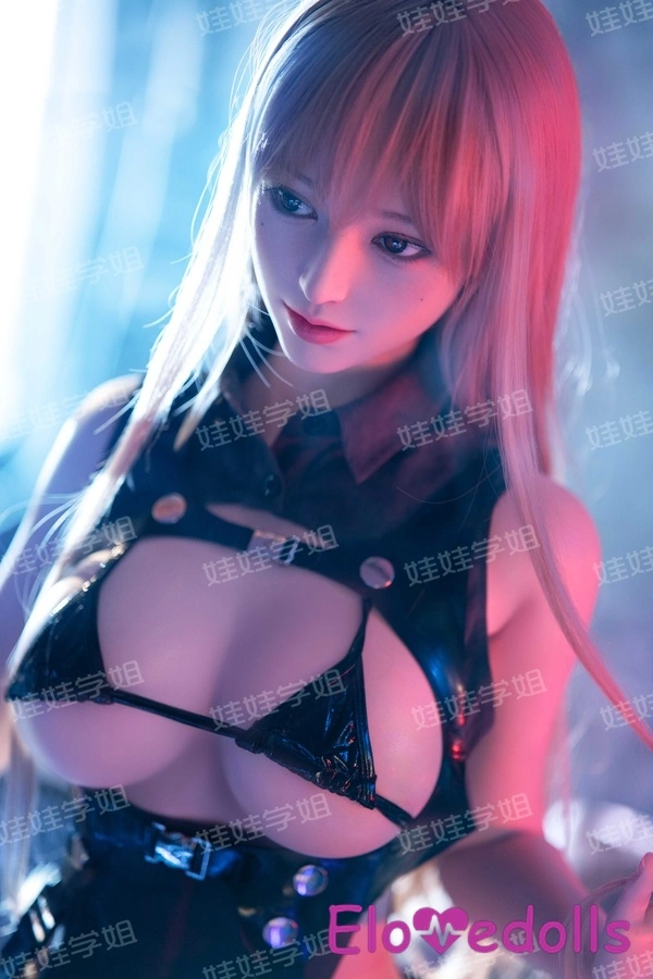 Búp bê tình dục Nhật Bản 158cm E Cup Silicone tóc vàng nhỏ nhắn môi mỏng Gallery 8