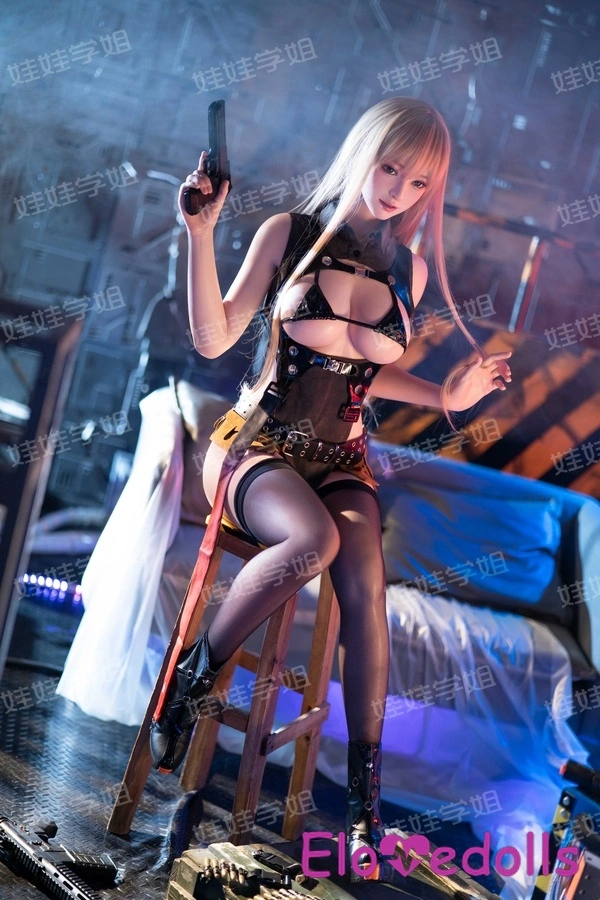 Búp bê tình dục Nhật Bản 158cm E Cup Silicone Petite Amber Eyes Vú Bộ sưu tập 9