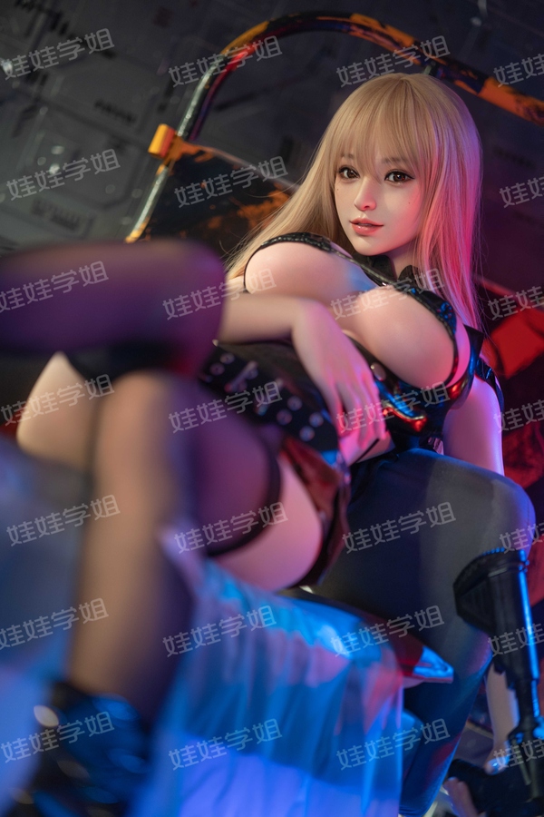 158cm E Cup Silicone Blonde Petite Amber Eyes Japanese Sex Doll Detail View 1
