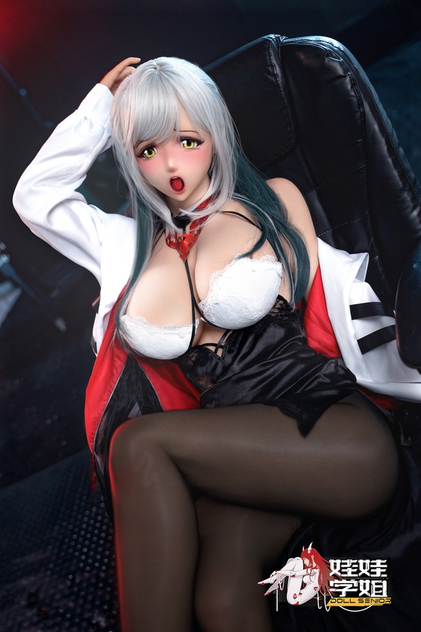 161cm E Cup Silicone White Extra Large Breasts Gray Eyes Japanese Sex Doll Product