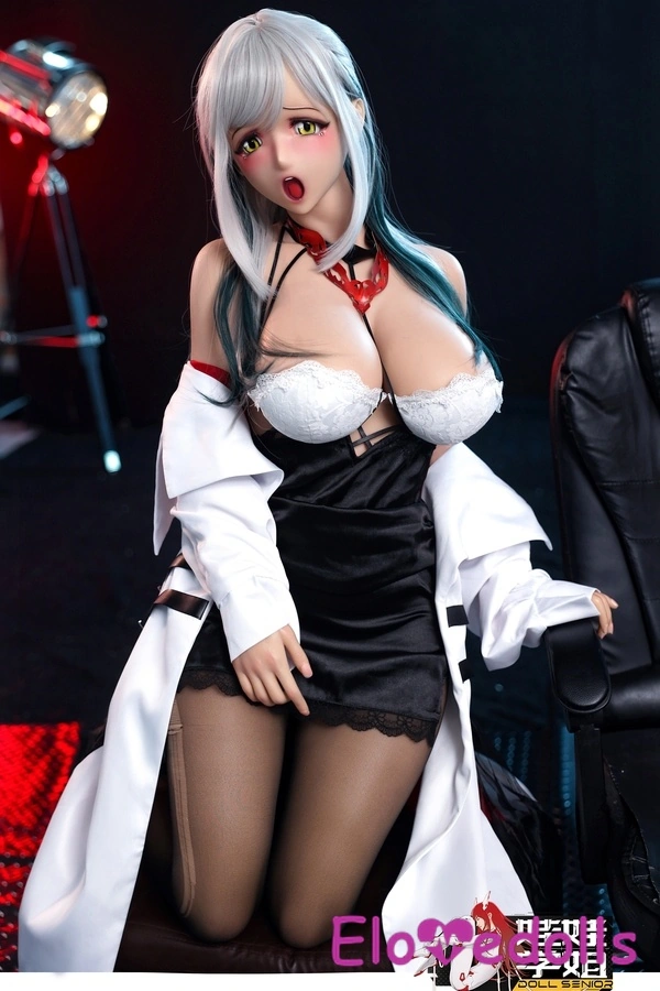 گالری عروسک جنسی ژاپنی با سینه‌های بسیار بزرگ، ۱۶۱ سانتی‌متر، کاپ E سیلیکونی، چشمان خاکستری، لب‌های نازک، ۳