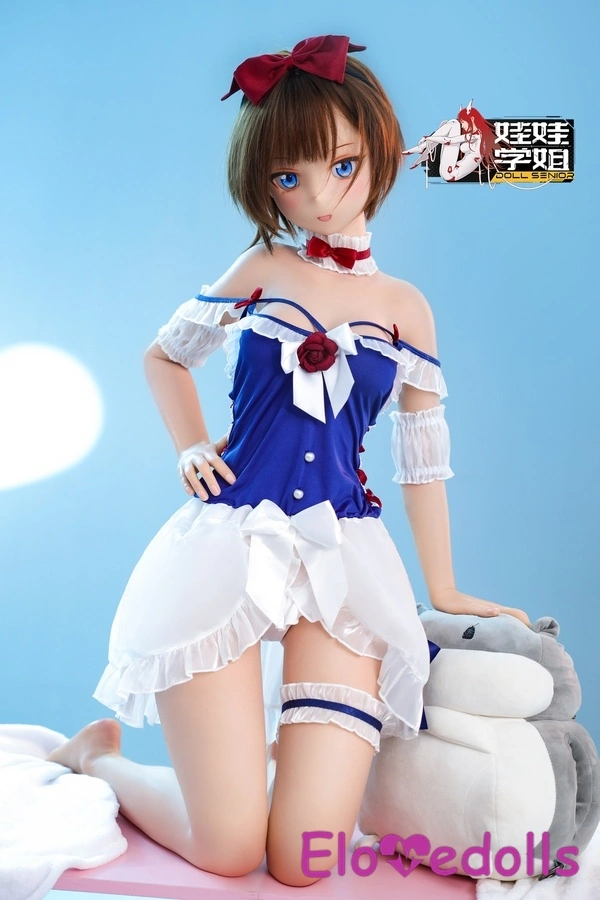 ตุ๊กตาเซ็กส์อนิเมะ คัพ B ขนาด 142 ซม. ริมฝีปากบางสีขาว หน้าอกใหญ่พิเศษ