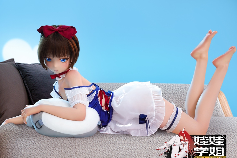 142cm B Cup Silicone Blue Eyes Extra Large Breasts White Anime Sex Doll Detail View 2