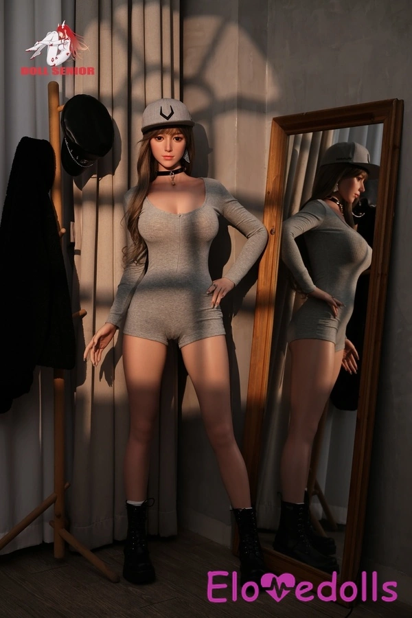 158cm E Cup Σιλικόνης Petite Στήθος Γκρι Ζωηρές Κούκλες Σεξ Gallery 5