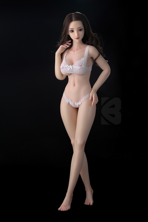 76cm A Cup Silicone Medium Breasts Thin Lips Voluptuous Mini Sex Doll Gallery 3