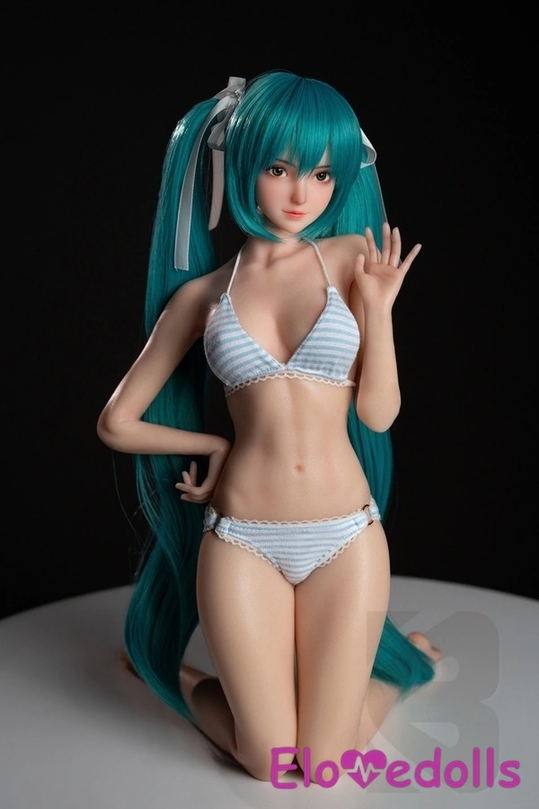 Búp bê tình dục Anime ngực nhỏ nhắn, môi mỏng, cúp B, chất liệu silicon màu trắng, bộ sưu tập 9