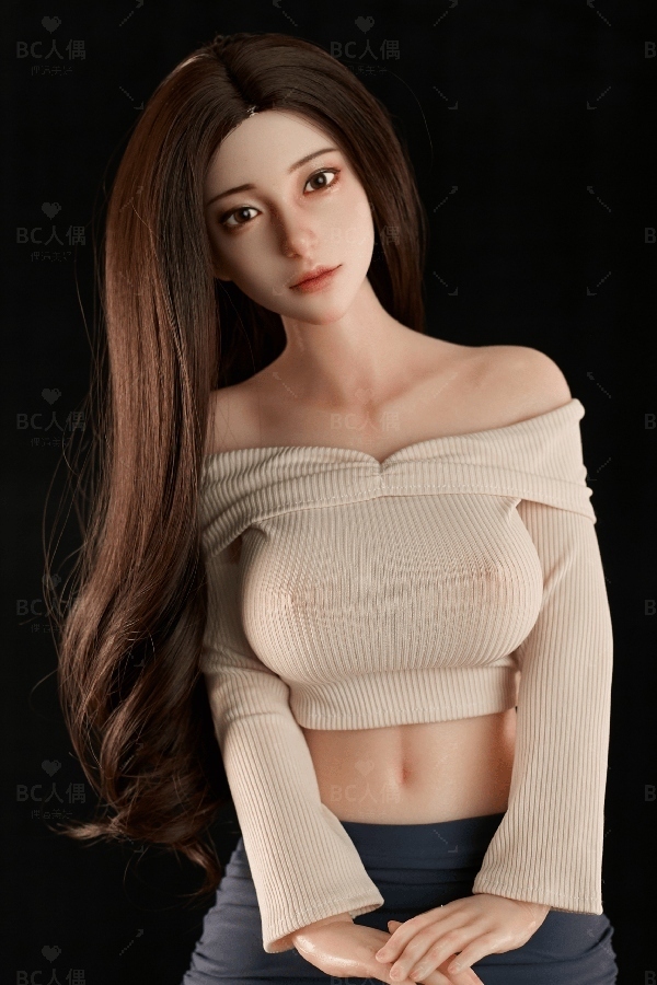 76cm C Cup Silicone Medium Breasts Gray Thin Lips Mini Sex Doll Product