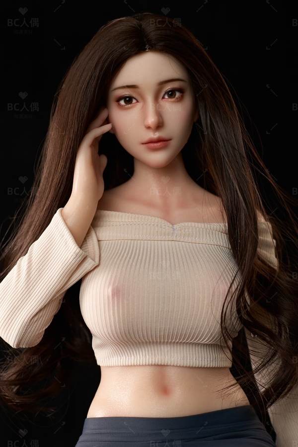 76cm C Cup Silicone Thin Lips Gray Eyes Medium Breasts Mini Sex Doll Detail View 7