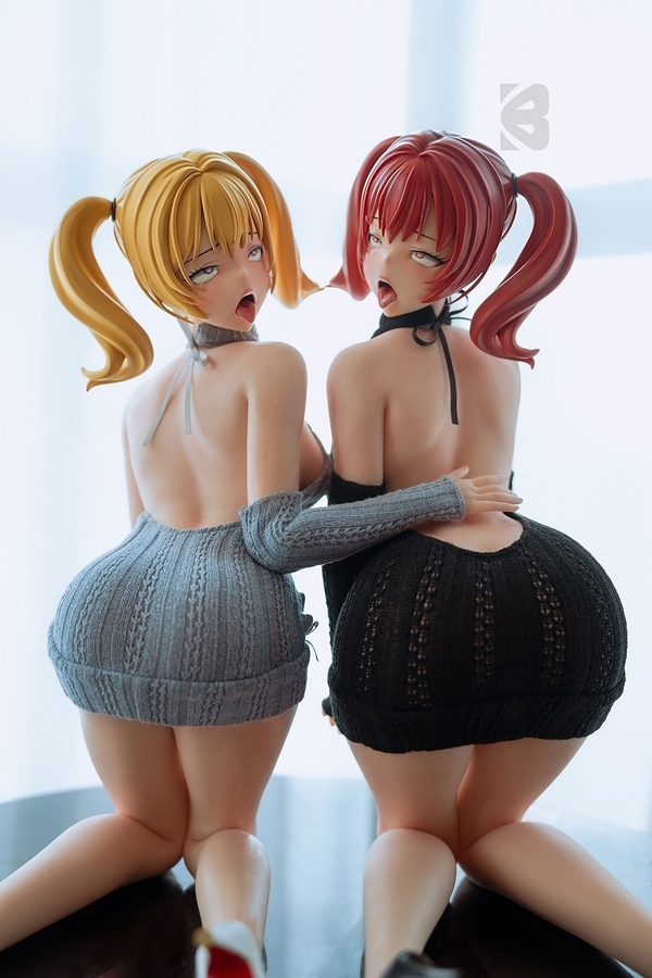 61cm E Cup Silicone Blonde Small Breasts Hourglass Anime Sex Doll Gallery 6