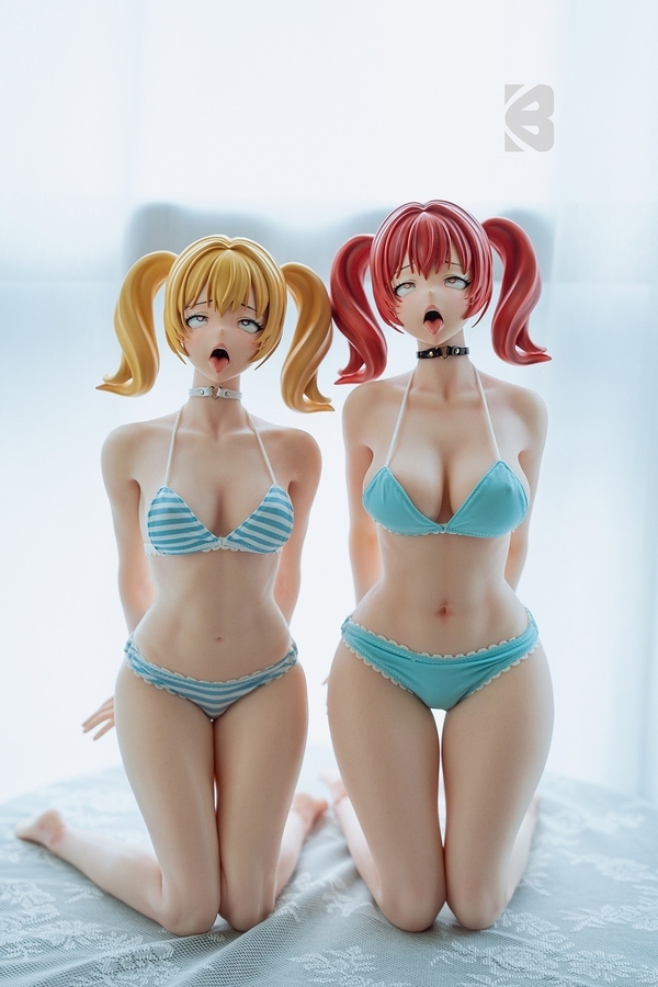 61cm E Cup Silicone Blonde Small Breasts Hourglass Anime Sex Doll Detail View 2