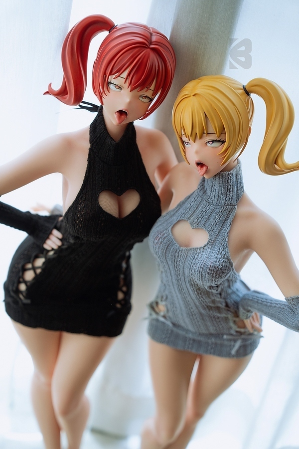 61cm E Cup Silicone Hourglass Blonde Gray Eyes Anime Sex Doll Detail View 18