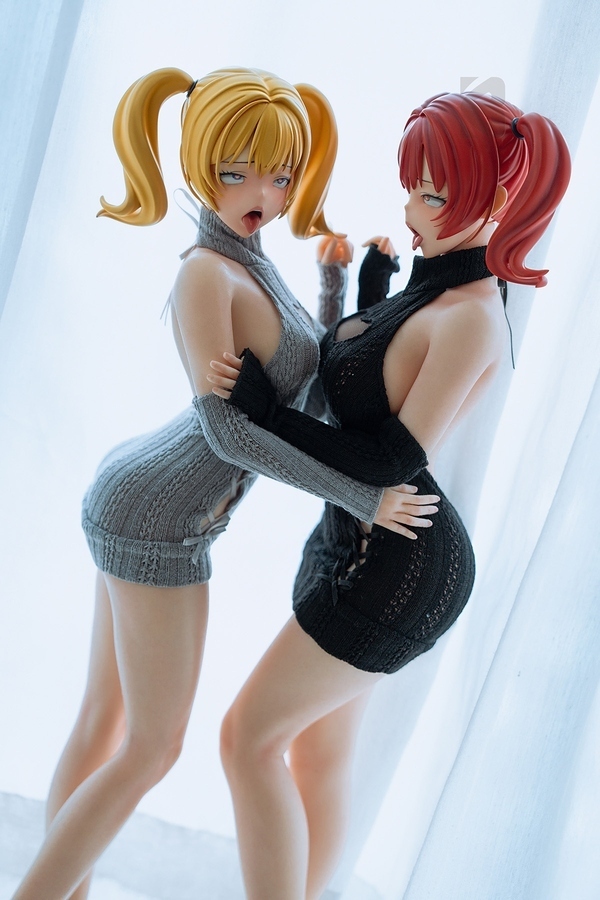 61cm E Cup Silicone Small Breasts Blonde Thin Lips Anime Sex Doll Detail View 20