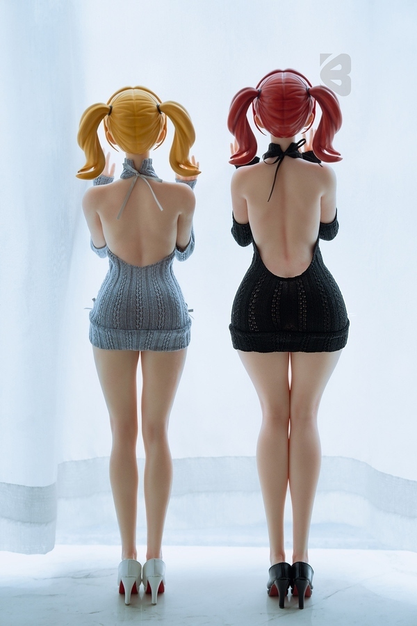 61cm E Cup Silicone Small Breasts Blonde Thin Lips Anime Sex Doll Detail View 22