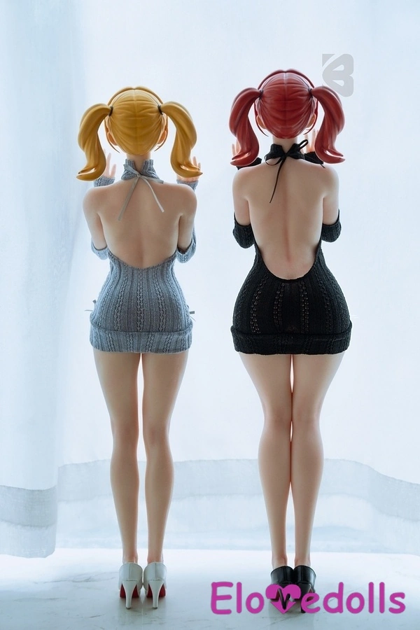 Búp bê tình dục Anime 61cm E Cup Silicone Ngực nhỏ Môi mỏng Màu vàng Xem chi tiết 22