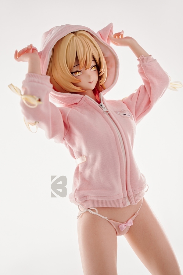 61cm B Cup Silicone Small Breasts Blonde Petite Anime Sex Doll Detail View 7