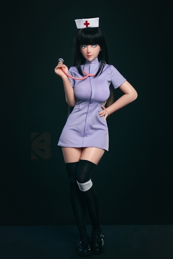 76cm C Cup Silicone Black Small Breasts Thin Lips Anime Sex Doll Gallery 2