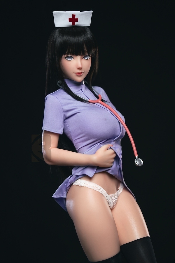 76cm C Cup Silicone Gray Eyes Thin Lips Small Breasts Anime Sex Doll Gallery 4