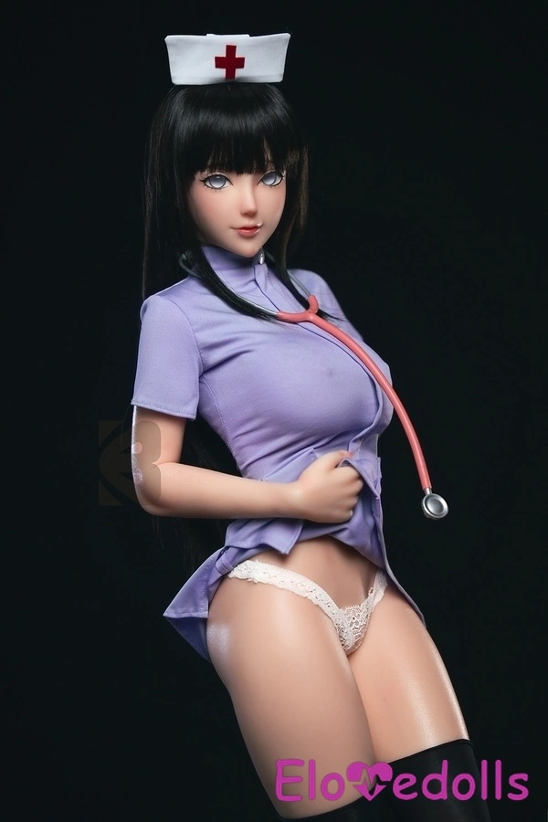 Búp bê tình dục Anime mắt xám ngực nhỏ ngực mỏng cúp C 76cm bằng silicon Bộ sưu tập 4